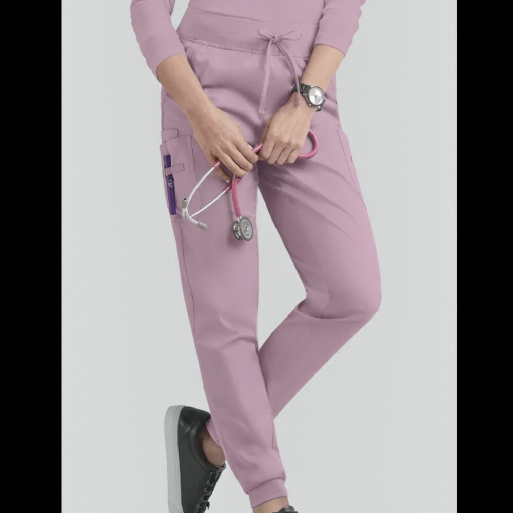 Butter-Soft Stretch Cargo Jogger Scrub Pants